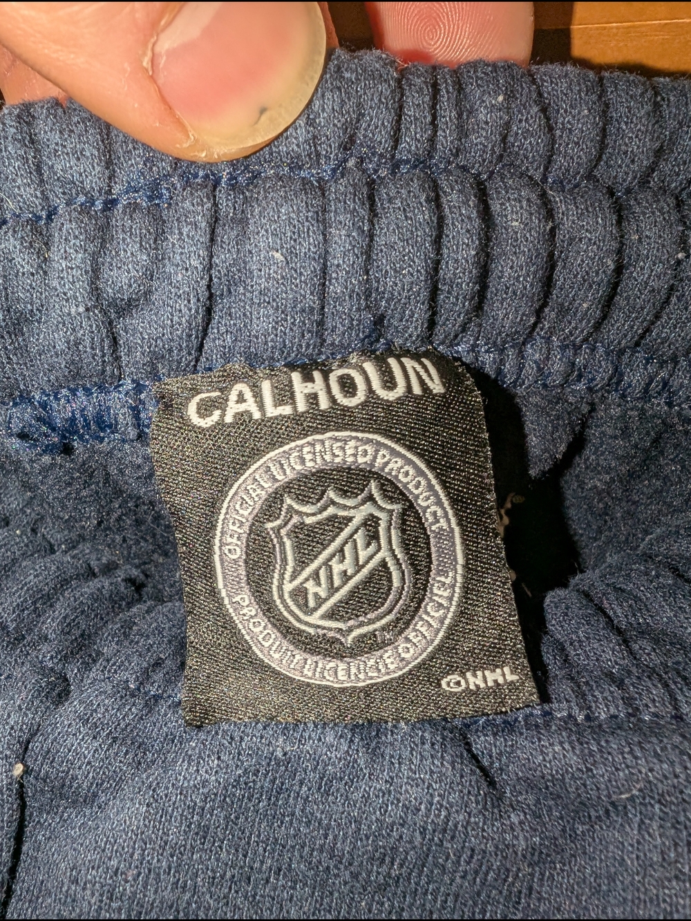 Montreal Canadiens NHL Navy Sweatpants - Picture 6 of 6